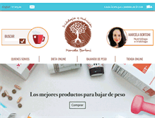 Tablet Screenshot of nutricionavanzada.com.mx